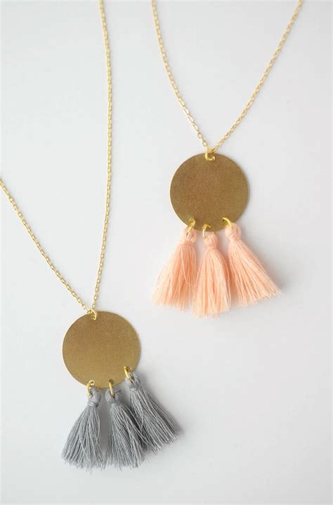 Alice And Loisdiy Gold Tassel Necklace Alice And Lois