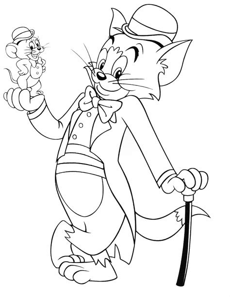 Tom Jerry Cartoon Drawings Guidesstart