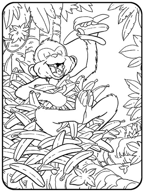 Jungles and rainforests often get depicted as pretty much the same thing, but there are significant differences between the two. Jungle Coloring Page - Coloring Home