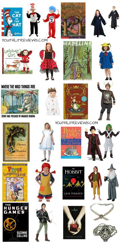 Book Character Costumes For Halloween Or Anytime Book Day Costumes