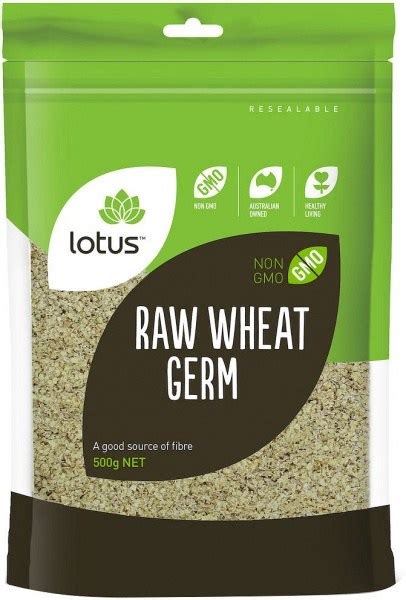 Lotus Raw Wheat Germ 500g