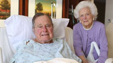 Former President George H W Bush Hospitalized As Precaution