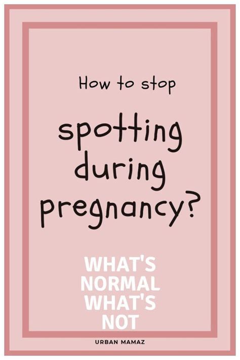 What Does Pregnancy Spotting Look Like Pictures What Does