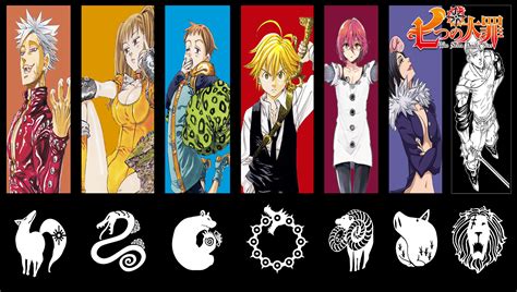 The Seven Deadly Sins Anime Wallpapers Wallpaper Cave