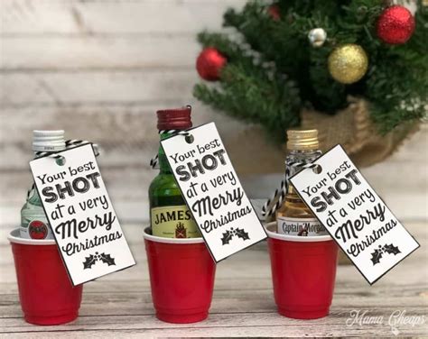 Best Shot At A Merry Christmas Fun Alcohol T Idea