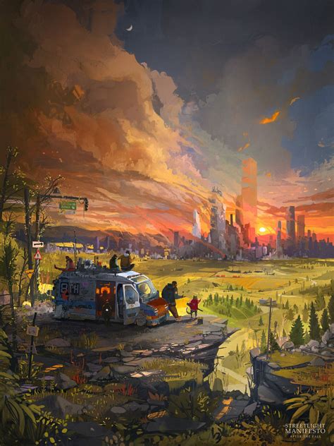 Zombies Apocalypse Art Apocalypse Landscape Dystopian Art Post