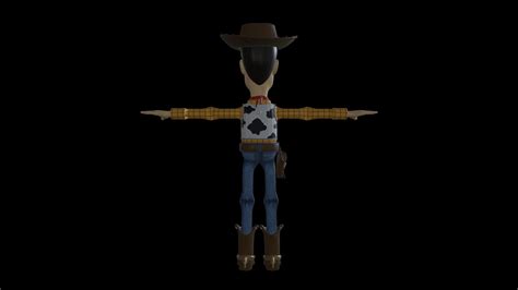 Woody From Toy Story 001 3d Model By Ipoypunk