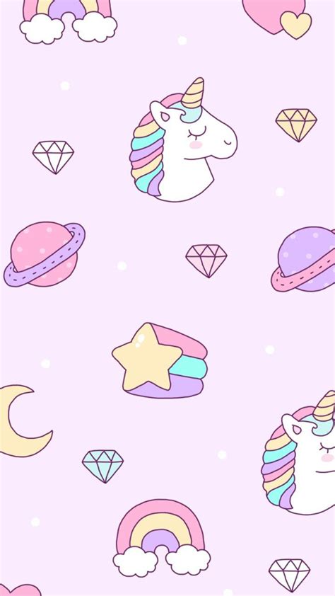 Unicorn Cute Wallpapers Wallpaper Cave