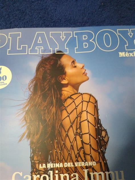 Playbabe Rare CAROLINA IMPU Magazine Mexican Edition June EBay