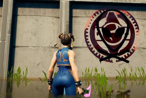 ‘fortnite Graffiti Covered Wall Locations Where To Find Them At Hydro