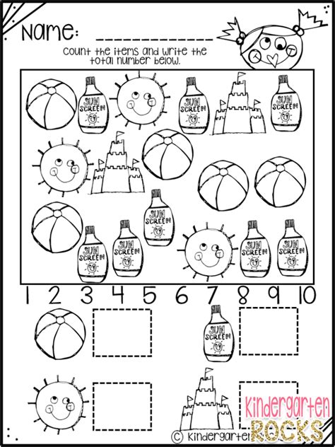 Kindergarten Summer Worksheet Packets In 2020 Sight E90