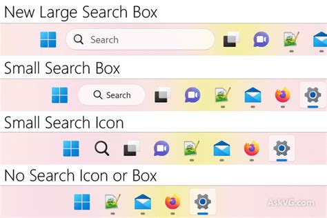 Tip Remove Search Box From Windows 11 Taskbar Askvg