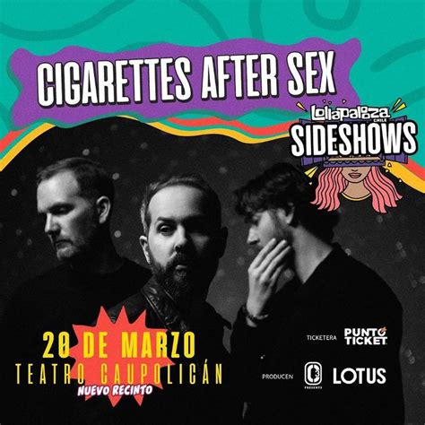 Lollapalooza 2023 Este Es El Setlist Que Interpretaría Cigarettes After Sex En El Festival Y En