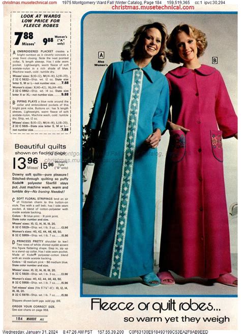 1975 Montgomery Ward Fall Winter Catalog Page 184 Catalogs And Wishbooks