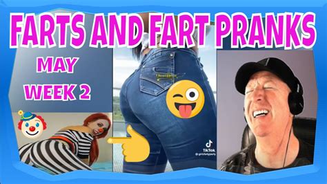 reaction funny farts and fart pranks may 2022 week 2 compilation try not to laugh tiktok youtube
