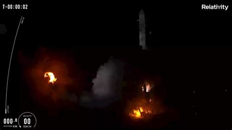 Relativity Space Launches Worlds 1st 3d Printed Rocket On Historic