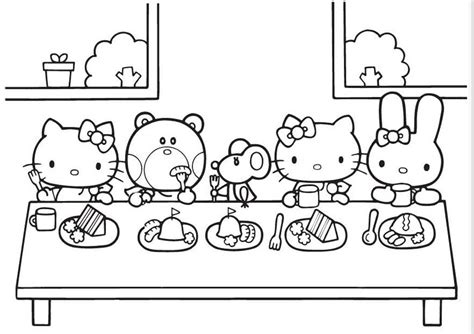36 Unicornio Dibujos Para Colorear Hello Kitty