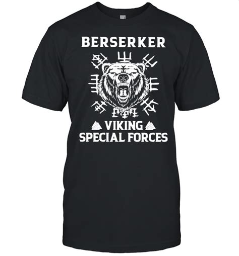 Berserker Viking Specical Forces Bear Viking Shirt Kingteeshop