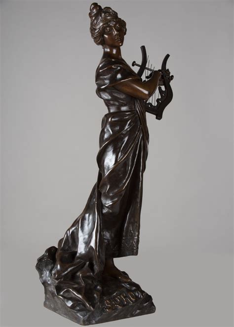 Stunning 19th Century French Bronze Sculpture By The French Artist E