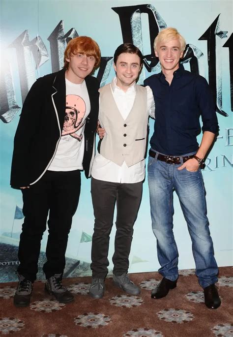 Harry Potter Stars Daniel Radcliffe Rupert Grint And Tom Felton Reunite For 19 Years Capital