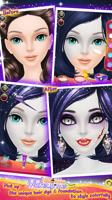 Play Make-Up Me: Halloween Game Online - Make-Up Me: Halloween