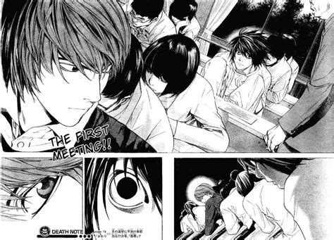 L Death Note Manga