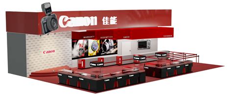 Canon Event Booth by Lifen Wu at Coroflot.com