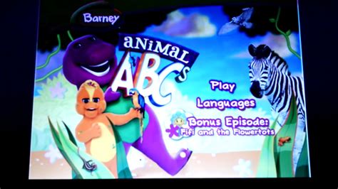 Barney Animal Abcs Youtube
