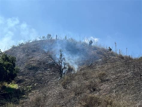Brush Fire Breaks Out Near Oc Freeway Tuesday Afternoon Orange County