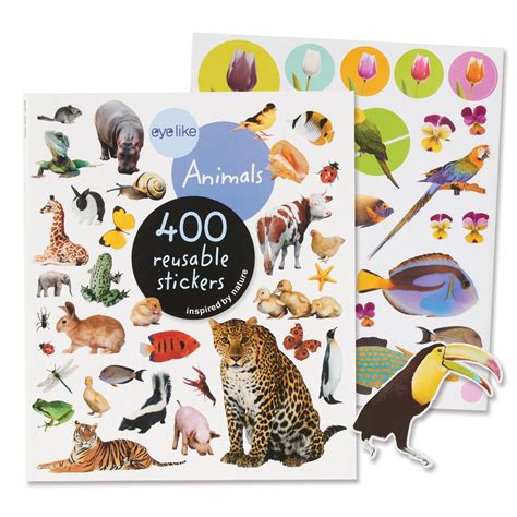 Animals Sticker Book Montessori Services