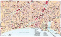 Gratis Nizza Stadtplan mit Sehenswürdigkeiten zum Download