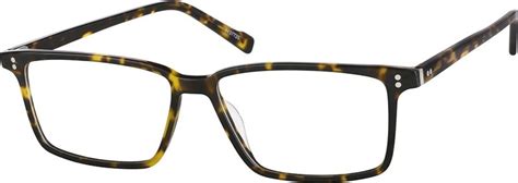 Tortoiseshell Rectangle Glasses 4437725 Zenni Optical Eyeglasses