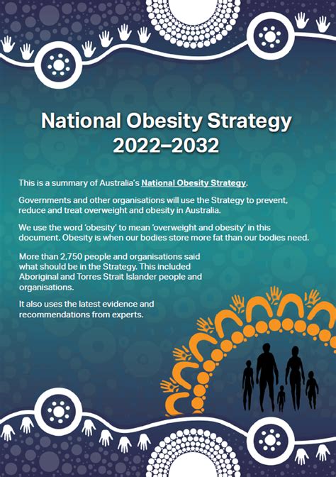 National Obesity Strategy 20222032 Summary For Aboriginal And Torres Strait Islanders