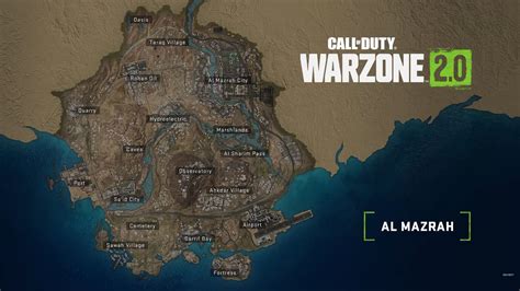 Call Of Duty Warzone 20 Map Is The Biggest Battle Royale Map Yet