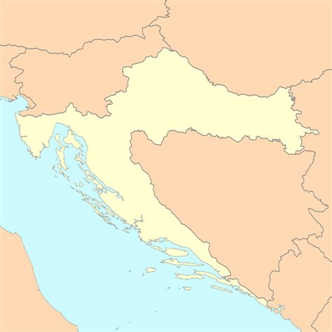 Interactive croatia map on googlemap. File:Croatia map blank.png