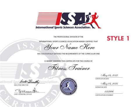 Buy Replacement Personal Trainer Certificate
