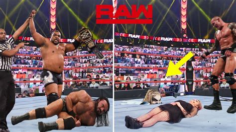 Wwe Monday Night Raw Th January Highlights The Fiend Returns