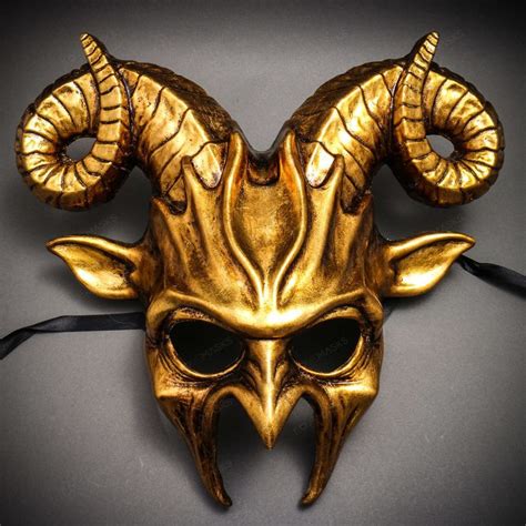 Pin En Devil Masquerade Masks