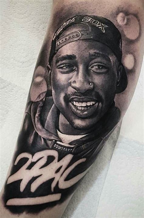 35 tupac tattoos ranked in order of popularity and relevancy. Left leg | Tupac tattoo, 2pac tattoos, Tattoo designs men