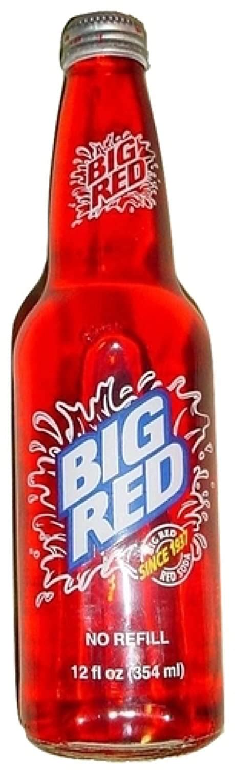 Big Red Soda 12 Ounce 12 Glass Bottles Soda Soft
