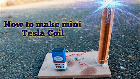 Make A Mini Powerful Tesla Coil Best School Project Youtube