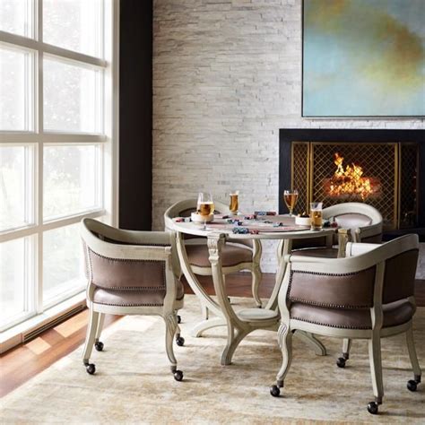 Game table and chairs table games game tables dining tables desk chairs dining room dining area game room chairs swing chairs. Montgomery Game Table and Two Chairs | Frontgate | Game ...