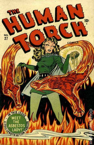 Human Torch Comics 1940 Comic Books