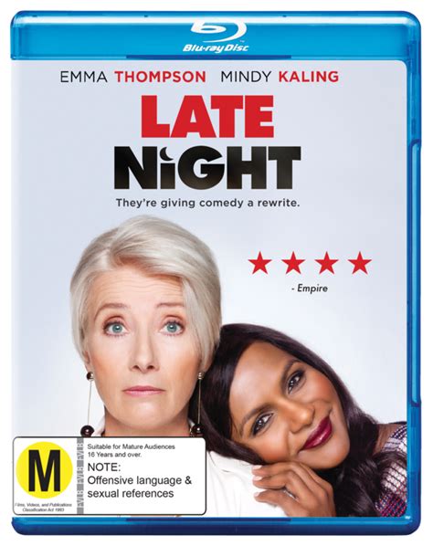Late Night Blu Ray Buy Now At Mighty Ape Nz