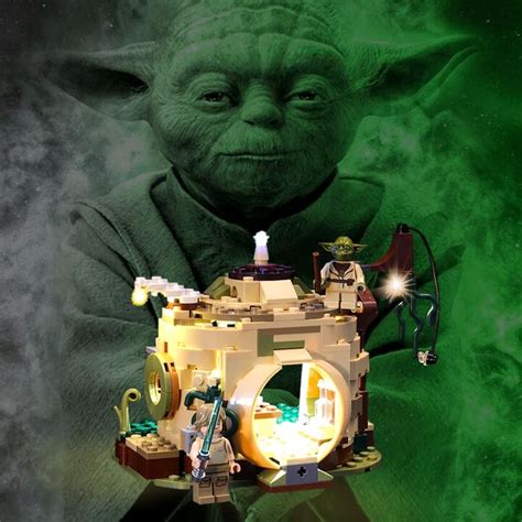 Light Kit For Yodas Hut 75208 In 2020 Star Wars Light Lego Star