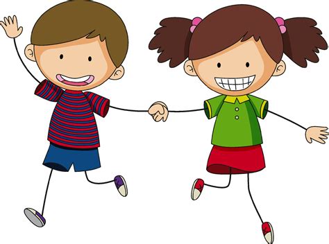 Kids Holding Vector Art Icons And Graphics For Free Download