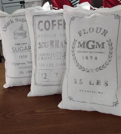 Farmhouse Flour Sack Vintage Sack Fabric Cotton Feedbags Etsy