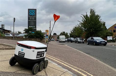 Co Op Delivery Robots Take To The Streets Of Bedford And Kempston