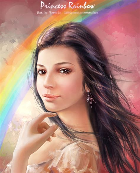 Princess Rainbow By Phoenixlu On Deviantart