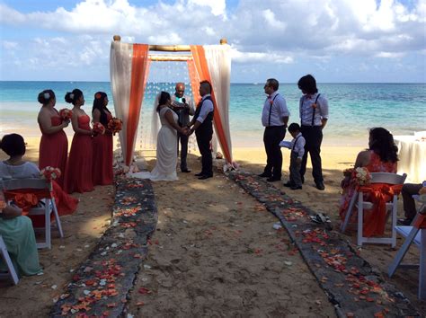 Jamaican Beach Wedding By Helen G Events Jamaicanbeachwedding